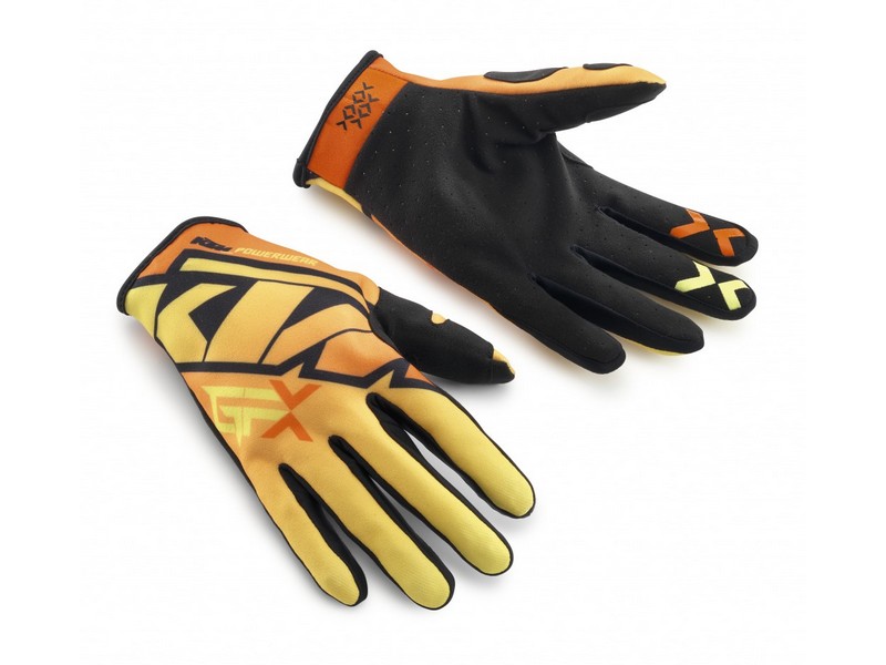 Gravity-FX  gloves orange